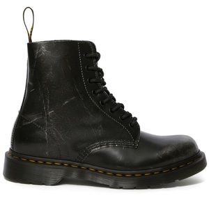 Dr. Martens Pascal Metallic Leather Lace Up Boots